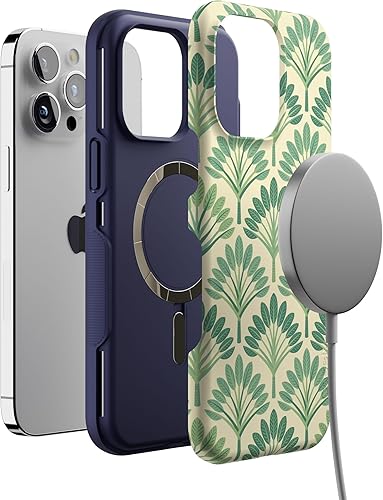 Vista 1428 de Casely - Funda para iPhone 14 Pro Max, Viva La Vida, Frida Kahlo Floral Collage, compatible con MagSafe 10 Frida Kahlo Viva La Vida Collage