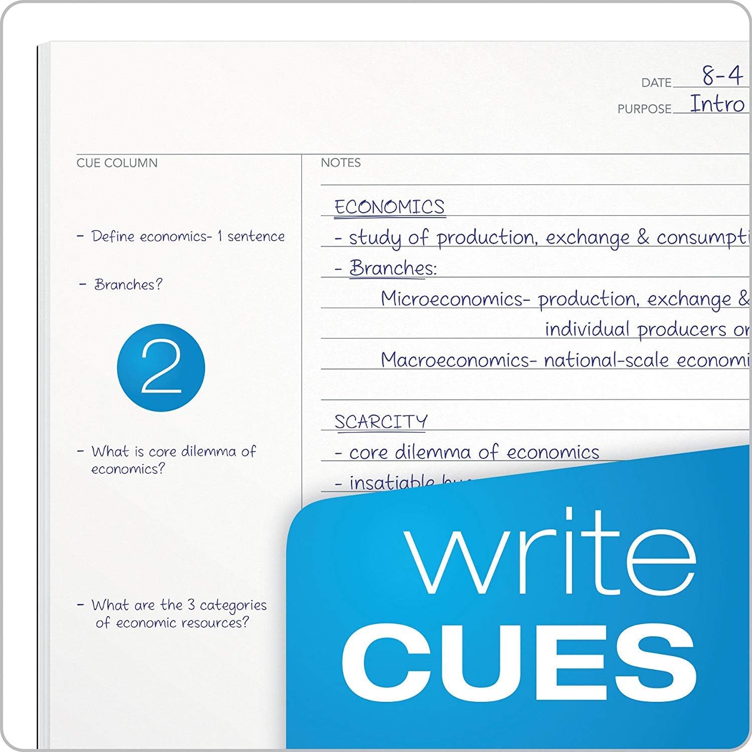 TOPS FocusNotes Note Taking System Legal Pad, 8-1/2 x 11-3/4 Inches, White, 50 Sheets (77103) - 6 PACK