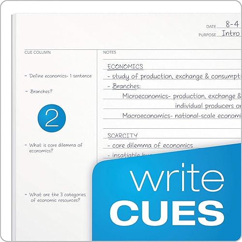Miniatura 5 de TOPS FocusNotes - Bloc legal para tomar notas, 8-12 x 11-34 pulgadas, blanco, 50 hojas (77103), paquete de 6