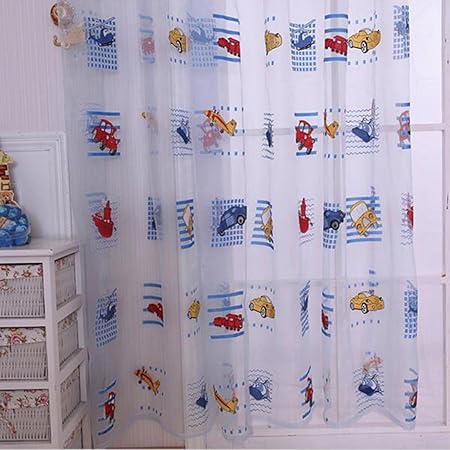 Bebe Et Puericulture Accessoires Et Decorations Urijk 2 Pcs Rideau Enfant Garcon Chambre Cars Rideau Voilage Rideau Pour Fenetre Rideau En Tulle Rideau Transparent En Fil Verre Decoration De Chambre 100x0cm Centromotorsa Com Ar