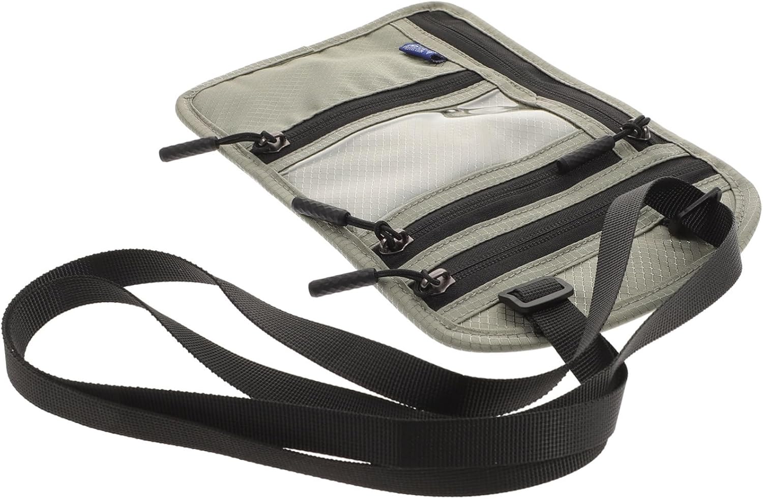 Hemobllo Portafoglio Da Viaggio Al Collo Custodia Per Passaporto Blocco Rfid Borsa Portacarte Da Appendere Al Collo Per Uomo e Donna Organizzatore Di Viaggi Per Passaporti e Piccoli Oggetti