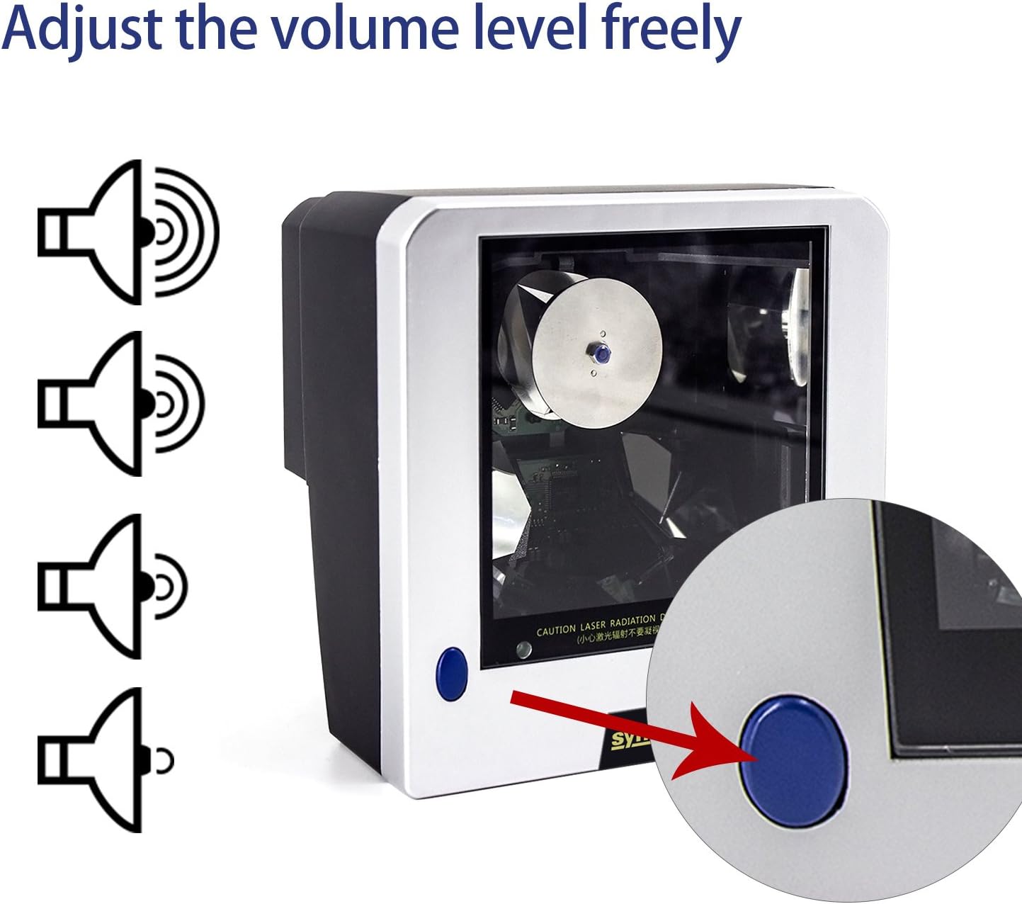 Symcode MJ-2300-1D Volume Adjustment