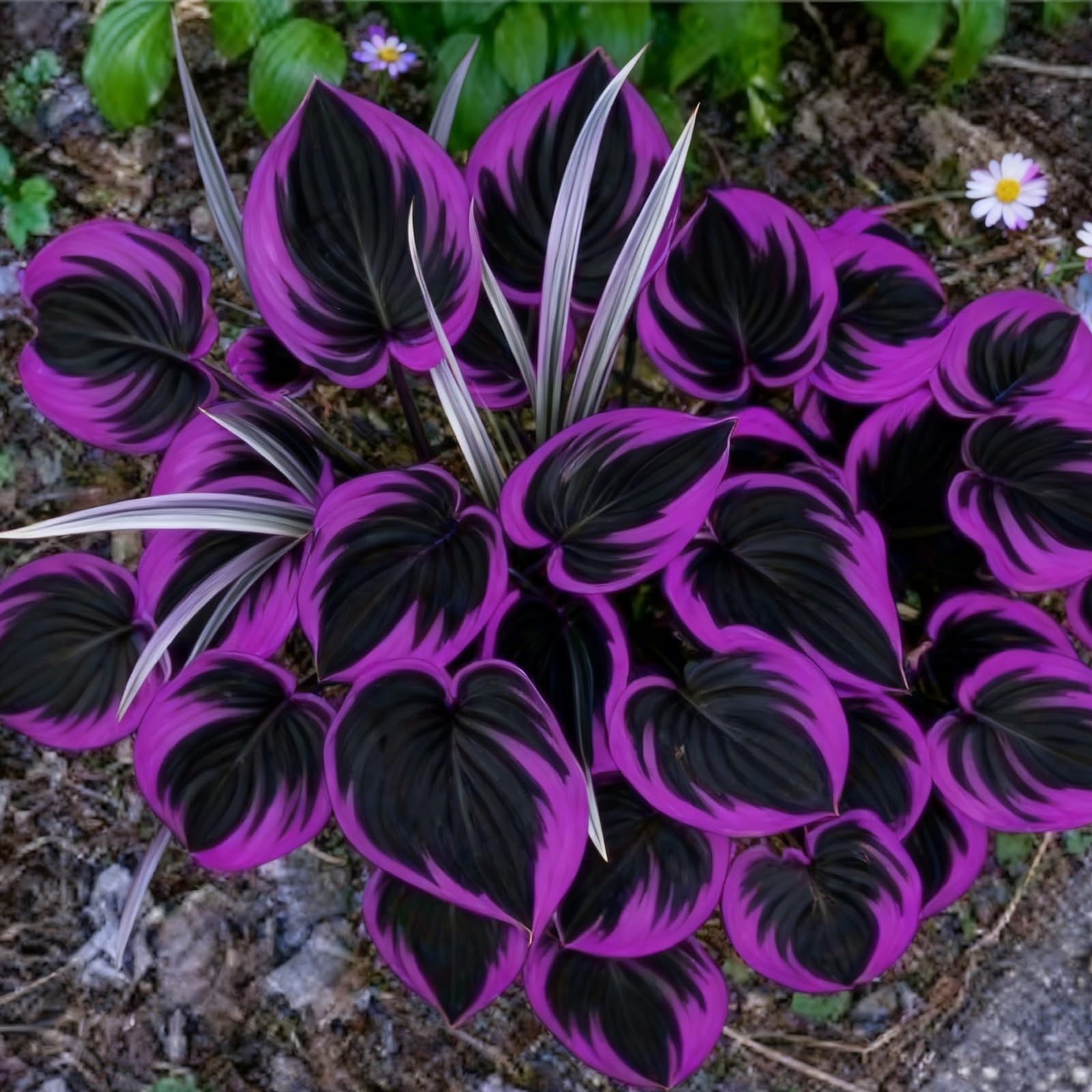 Hosta Bulbs Fall Planting UK/Ornamental/Potted/Plants/Rhizome/Resistant/Bedding/Gorgeous/Hosta Plant-C-6 Bulbs โ image 1