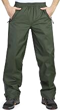 33,000ft Waterproof Rain Trousers for Men, Lightweight, Windproof, Outdoor Trousers for Hiking, Camping, Golf