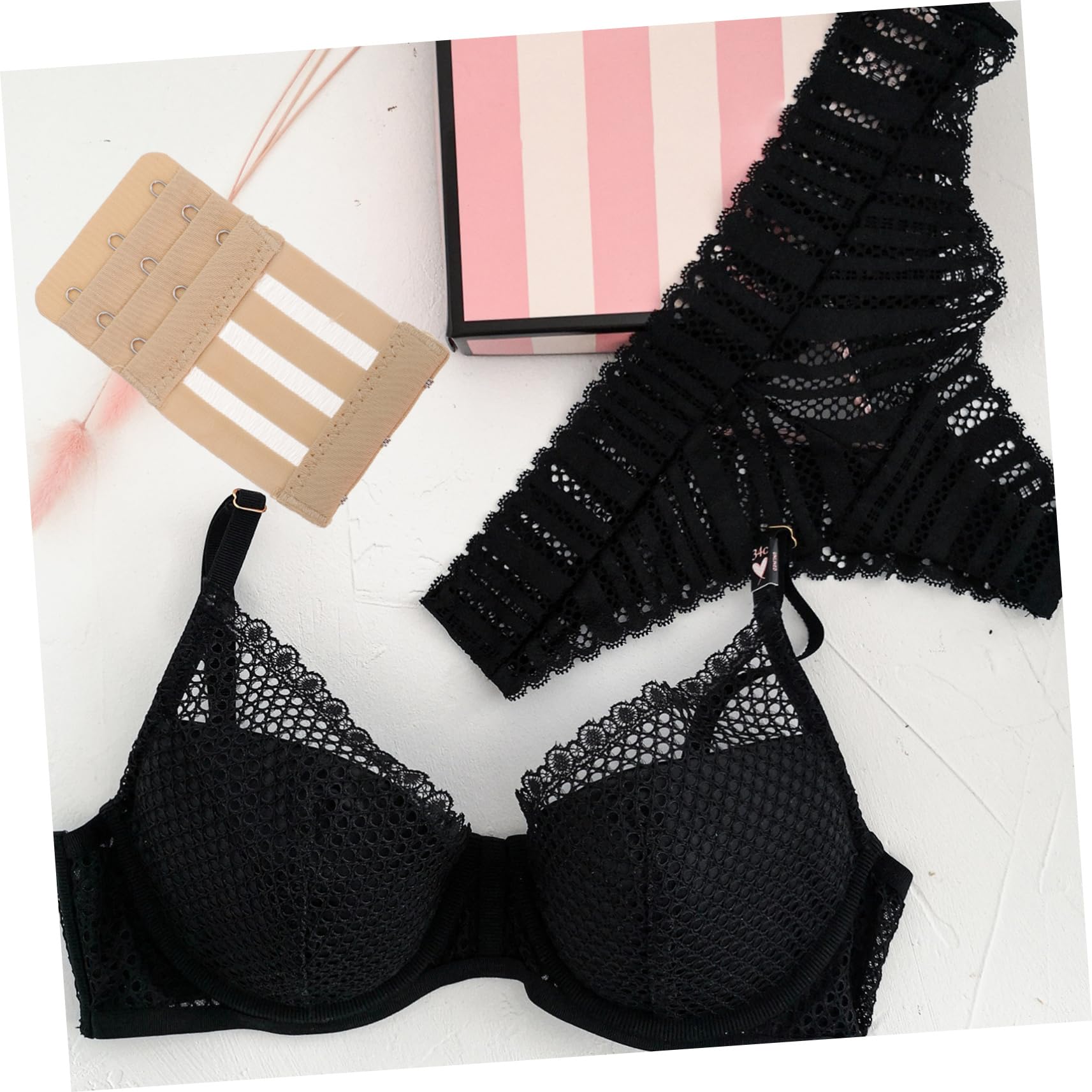 SHERCHPRY 30 Piezas Extensor de sujetador sujetadores lactancia soutien amamentação sujetadores para extensores de sujetador elásticos ropa interior femenina ropa interior de niñas