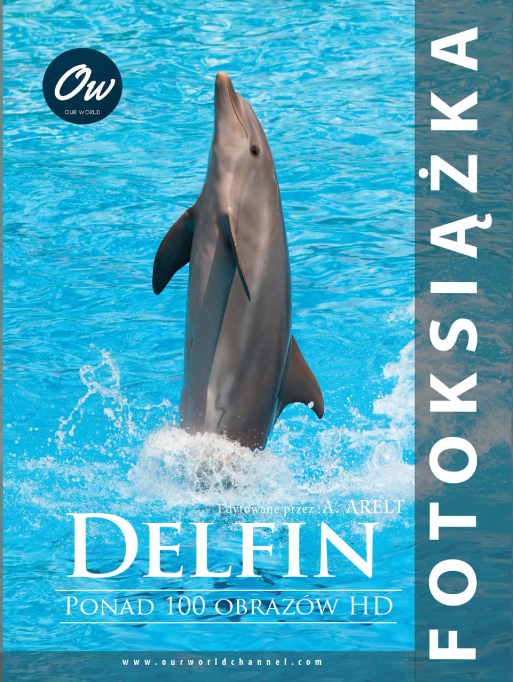 Fotoksiążka Delfin album photo souvenir à personnaliser avec couverture rigide