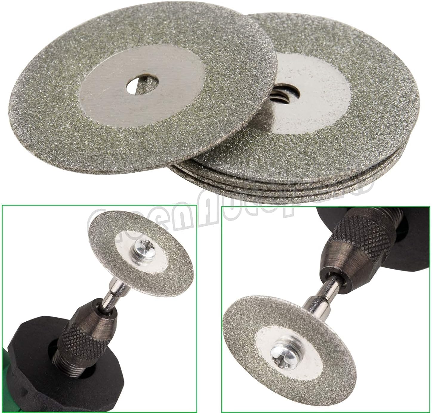 3mirrors ALUMINUM Tungsten Electrode Sharpener Grinder Head TIG Welding Tool with Cut-Off Slot Multi-Angle & Offsets Tool Kit and Diamond Wheels Tig Welding 10x25mm