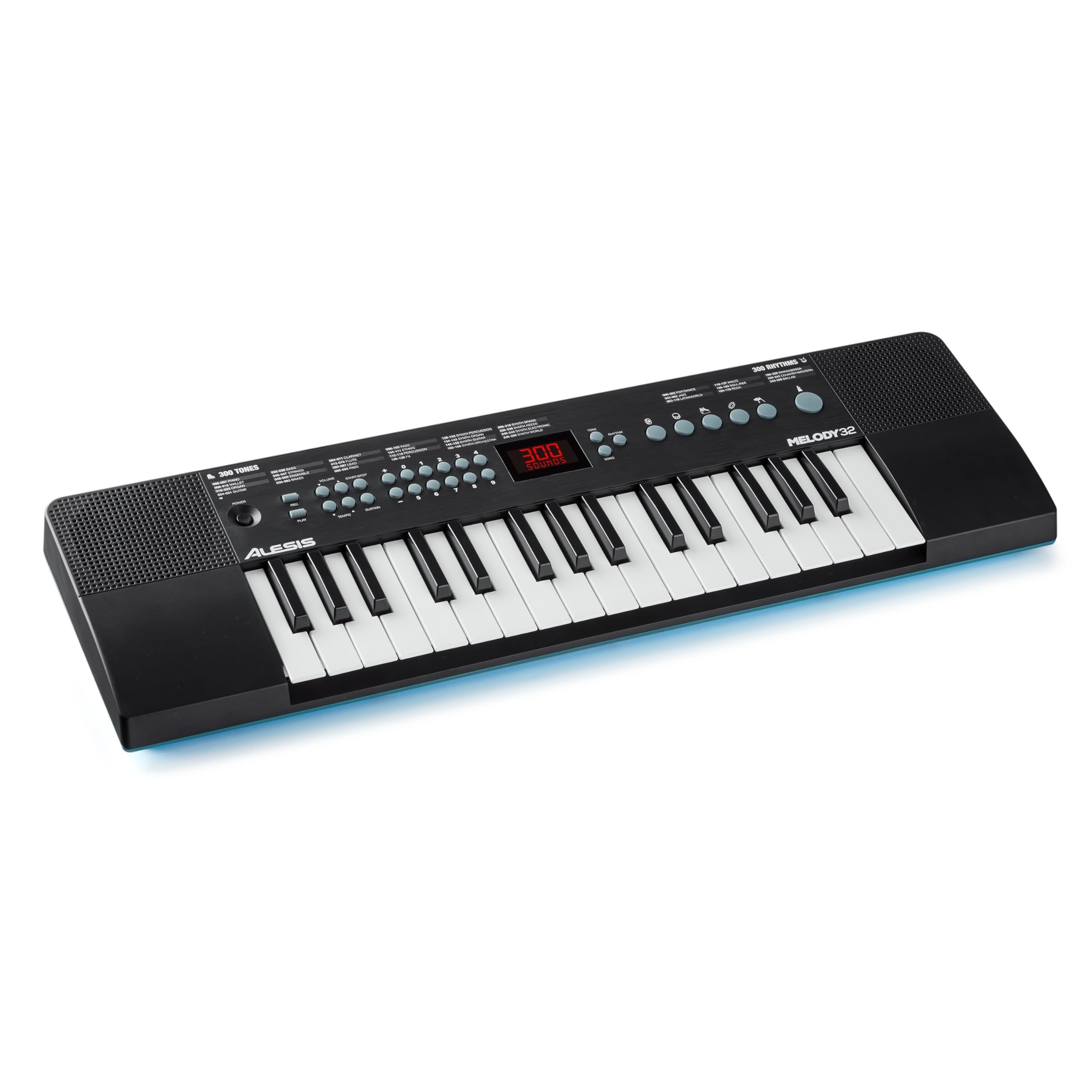 Alesis Melody 32 Tastiera Musicale 32 Tasti con Casse Integrate 300 Suoni USB-MIDI