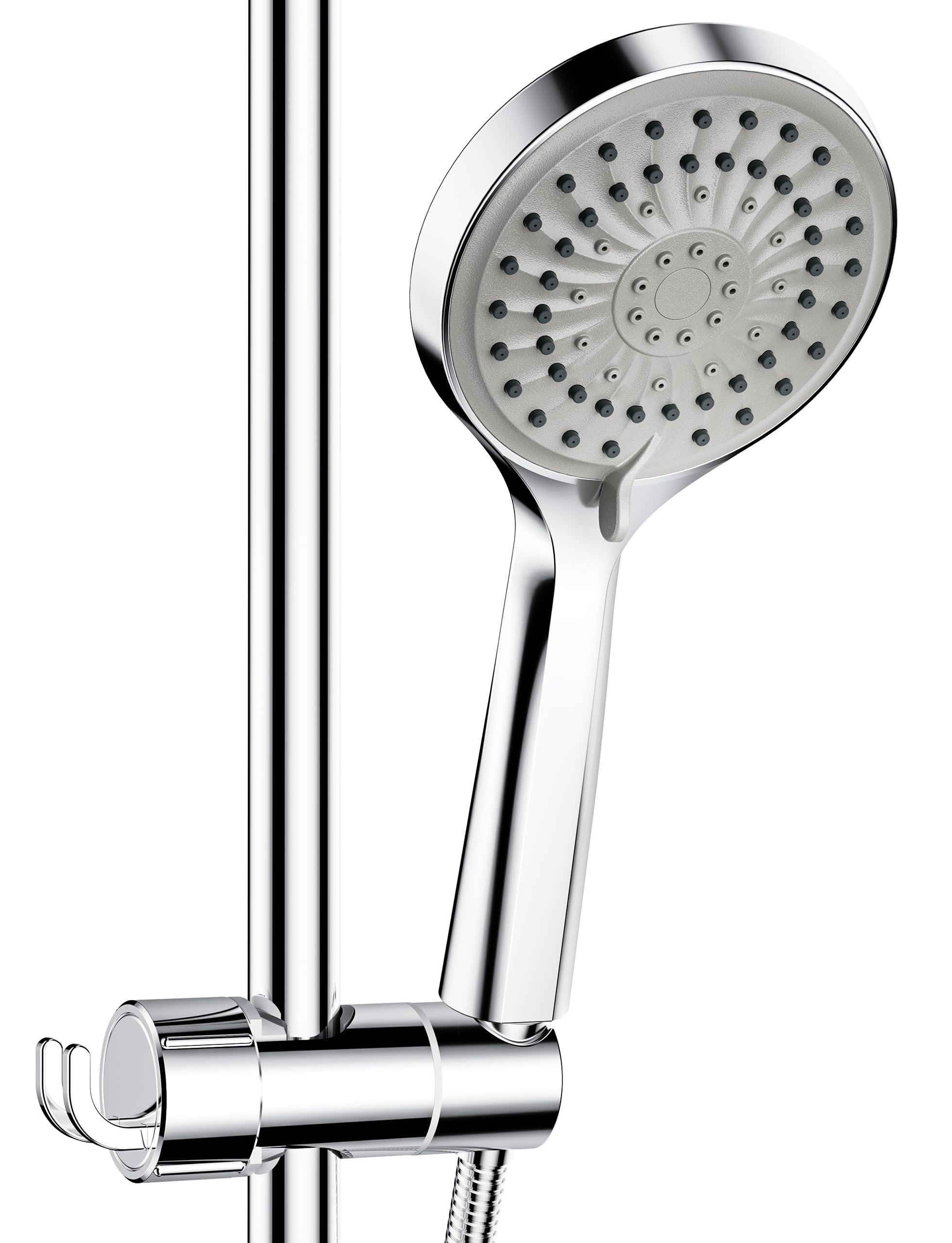 Magichome High Pressure Handheld Shower Head with Hose & Holder Set, 5-Mode Powerful Showerhead for Low Pressure Systems