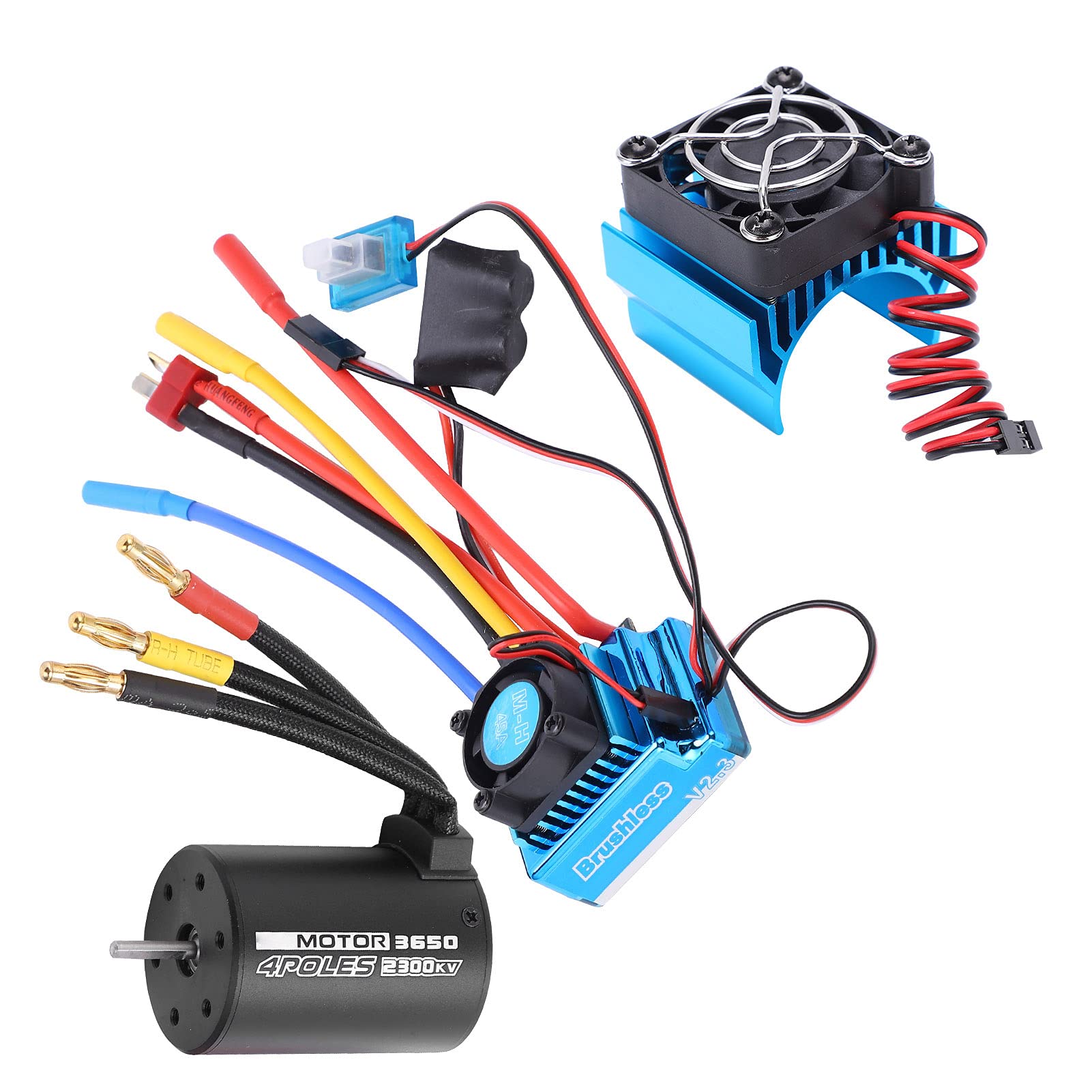 Zestaw Bezszczotkowego Silnika RC 2300KV 45A ESC