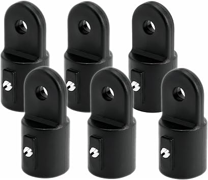Thorn Boat Bimini Fittings Top Cover Cap Eye End Jaw Slide Hinge Mount Nylon Black