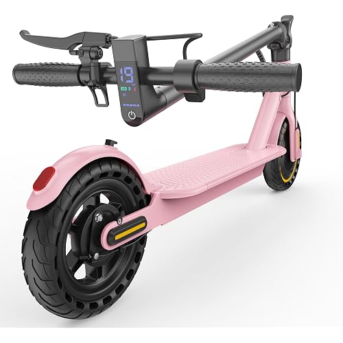 WERHY Electric Scooter, 500W/800W/1000W Powerful Motor & 19/22 MPH Top Speed, 16/25 Miles Range, Folding E Scooter with Dual Braking for Teens and Adults