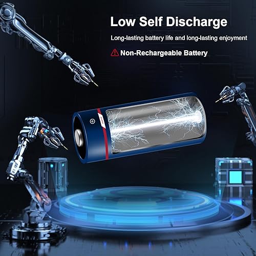 Miniatura 7 de JESSPOW LiFePO4 - Batería solar recargable 18500 de 3.2 voltios, baterías de litio de 3.2 V 1000 mAh para luces solares de jardín al aire libre,