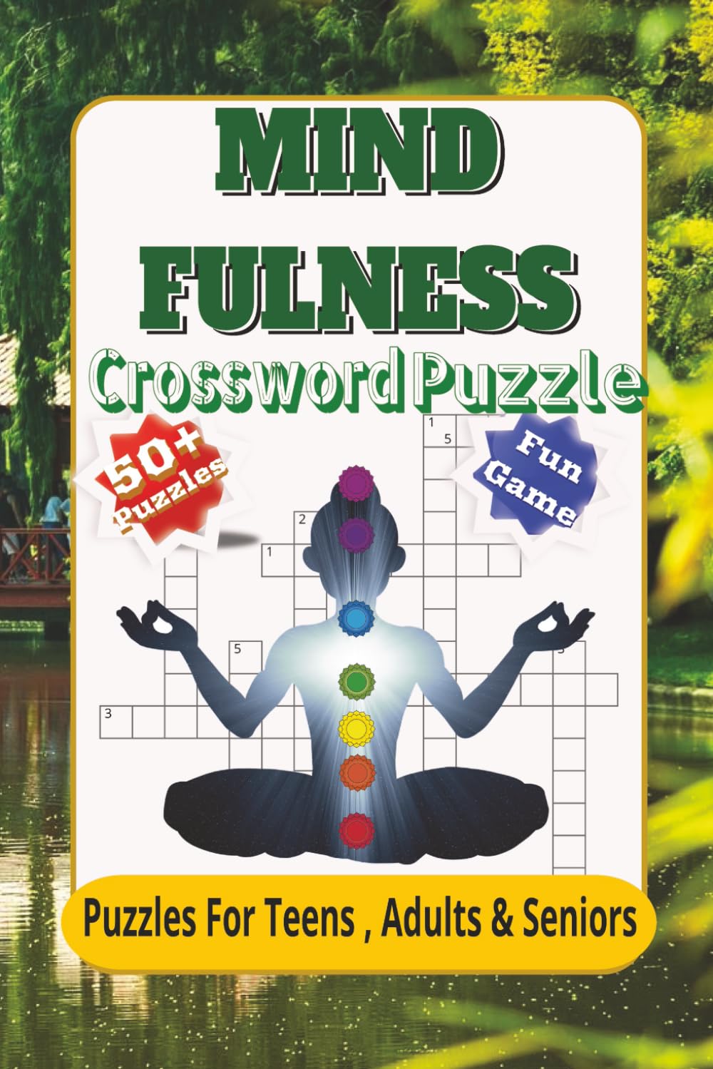 Mindfulness Crossword Puzzles: Crossword Search with Easy to Read Print about Calmness, Peace, Relaxing and more | 6x9 inches 110 Pages| 50+ puzzles... Gifts for Vacation Holidays and Free Times