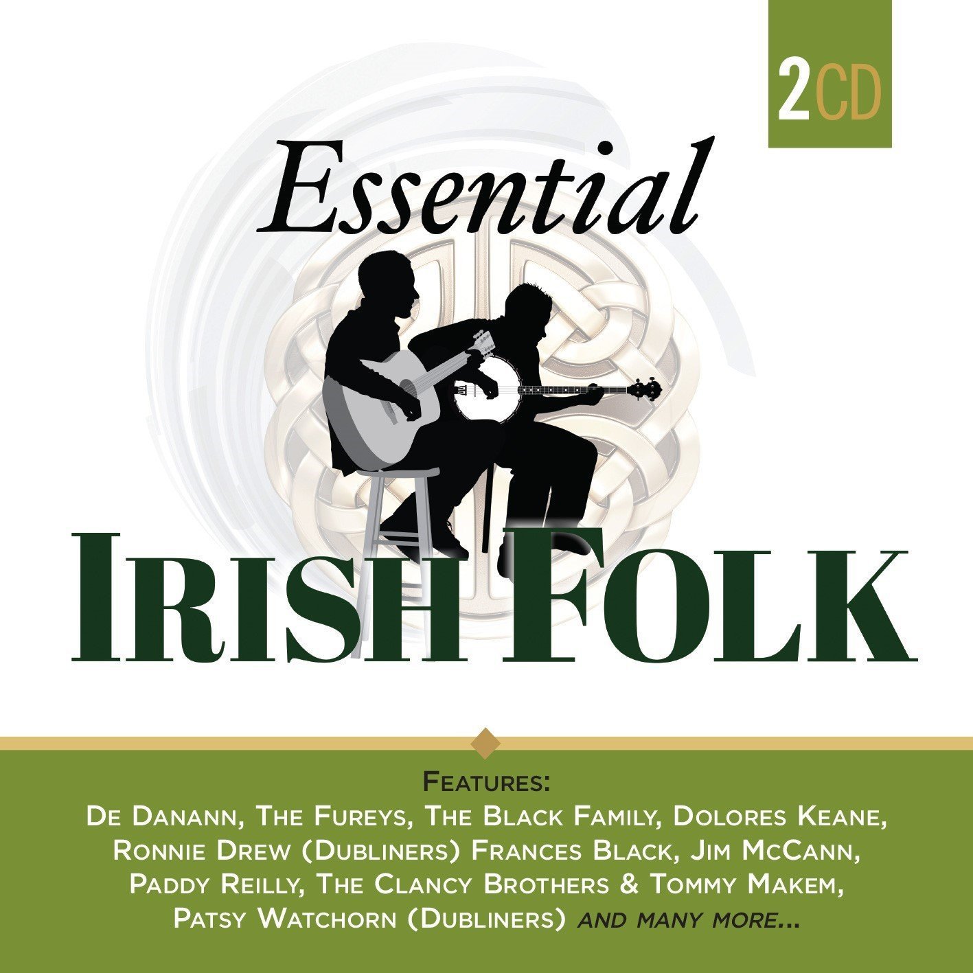 Various Artists Essential Irish Folk Double CD NEW