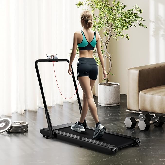 Caminadora Eléctrica Plegable 3HP, 154 kg, Negro miniatura 9