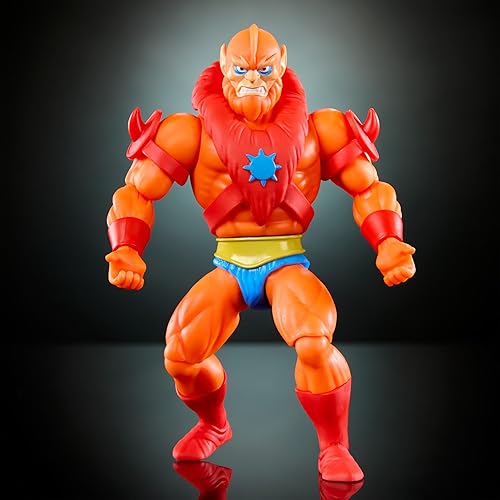 Miniatura 4 de Juguete Masters of the Universe Origins, colección de dibujos animados, figura de acción de hombre bestia, villano a escala de 5.5 pulgadas con