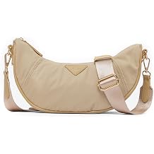 NEWBELLA Women's Crescent Crossbody Bag-Half Moon Hobo Purse, Small Sling Bag with Adjustable Strap,Minimalist Shoulder Bag