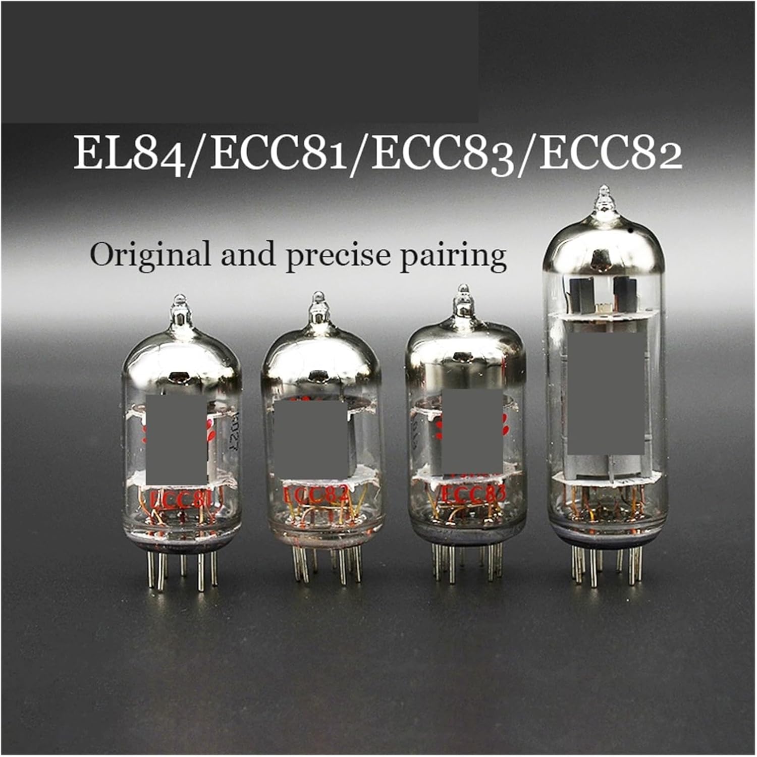 Vacuum Tube Rectifier 12AX7 ECC83 Vacuum Tube EL84 ECC81 ECC82 ECC83 12AU7 12AX7 12AT7 Precision Pairing Tubes for(El84,2 pcs)