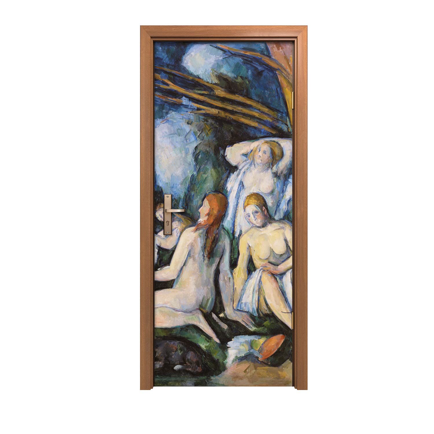 Autocollant de porte 90x200cm Coloray pour décoration murale design