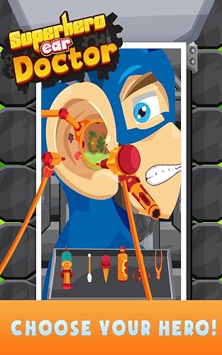 Superhero Ear Doctor Adventure Game Salon Free – vue 4