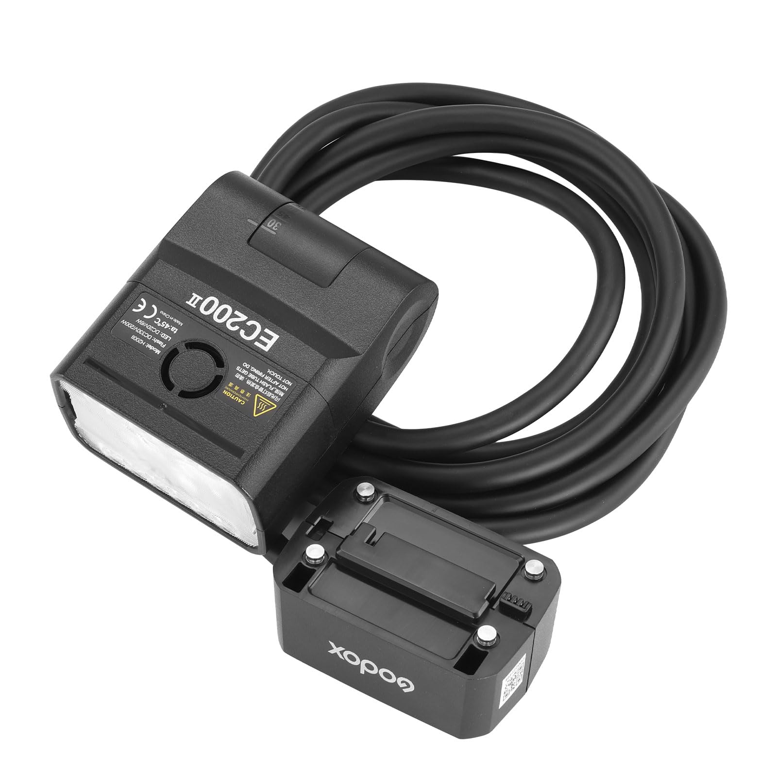Amazon.com : GODOX EC200II 200W Extension Flash Head with 2M Cable
