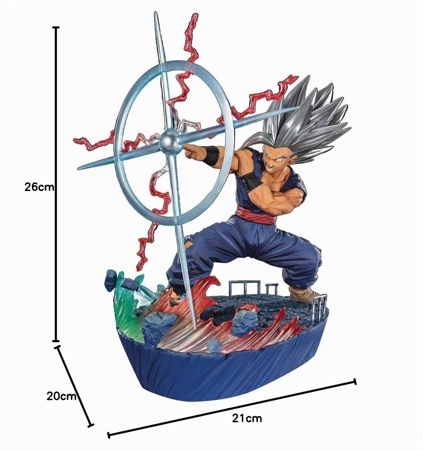Son Gohan Beast makankosappo Extra Battle Fig. 23 cm Dragon Bal Super Hero figuarts Zero
