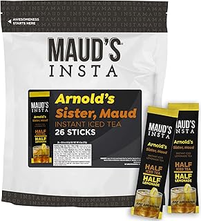 Maud's Instant Lemonade Iced Tea (Insta Arnold's Sister, Maud), 30ct. Solar Energy Produced Single Serve Lemonade Flavored...
