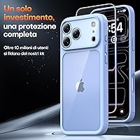 Vista 543 de TAURI Funda magnética 2 en 1 transparente para iPhone 14 Pro, compatible con Magsafe [no amarillenta] con protector de pantalla, protección de grado
