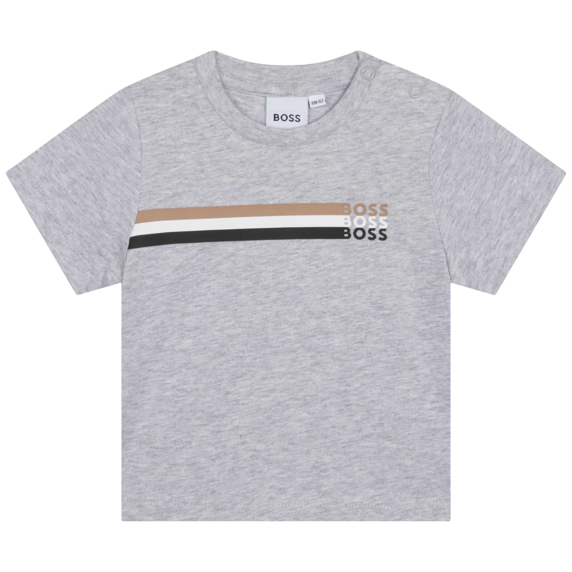 BOSS - Pantalón y camiseta de algodón NIÑO 100% Algodon 18MESES