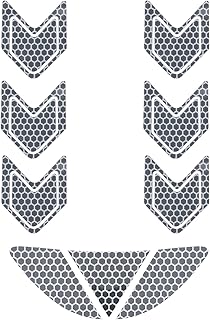 UNINOVA Reflective Hard Hat Stickers for Safety Helmet, Hardhat Stickers and Decals for Adults, Helmet Stickers, Welding Stickers, Construction Stickers for Men