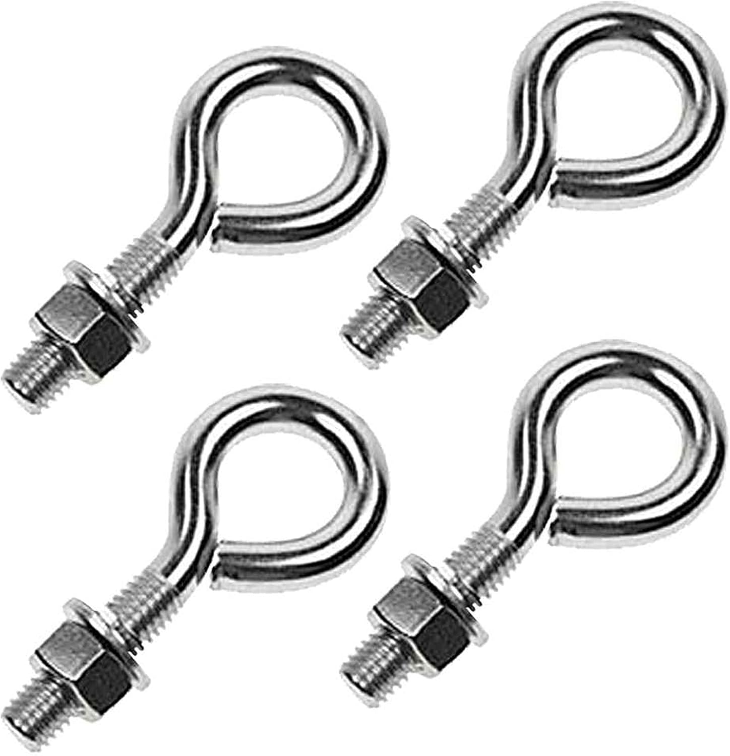 US Cargo Control 1/2" x 2 - Eye Bolts - Stainless Steel Type 316 - Non Welded