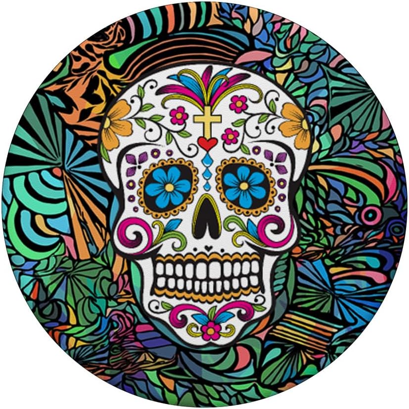 Day of The Dead Sugar Skull PopSockets Standard PopGrip - Image 3