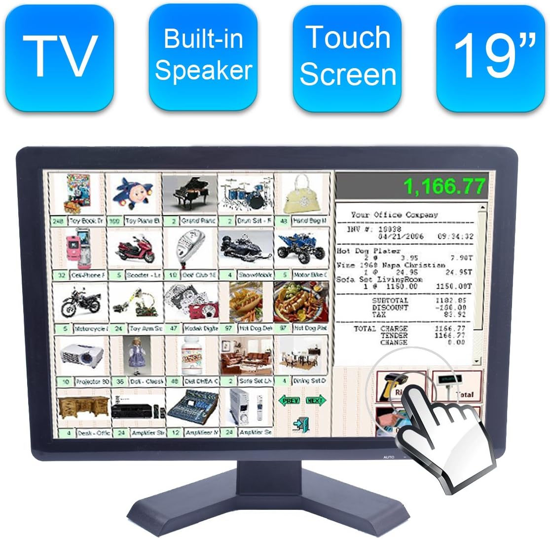 monitor tattile per pos