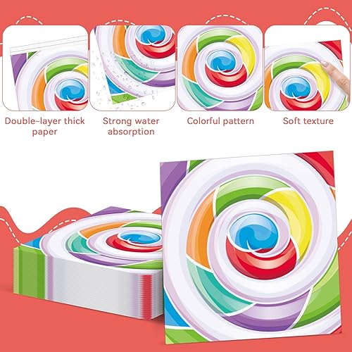 Vista 123 de ZOIIWA - Juego vajilla desechable 96 piezas de Little Boo para baby shower, suministros fiesta fantasmas para 24 invitados, platos, servilletas