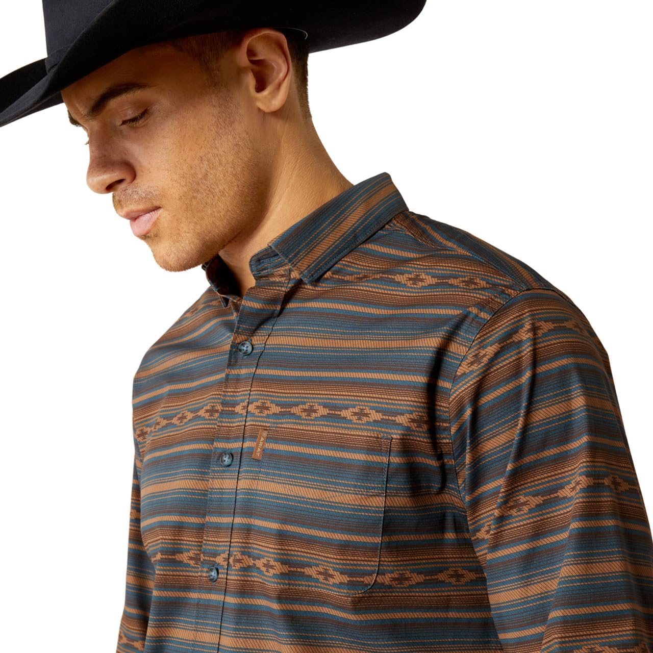 Ariat Mens Mayor Modern Fit Shirt - Image 4