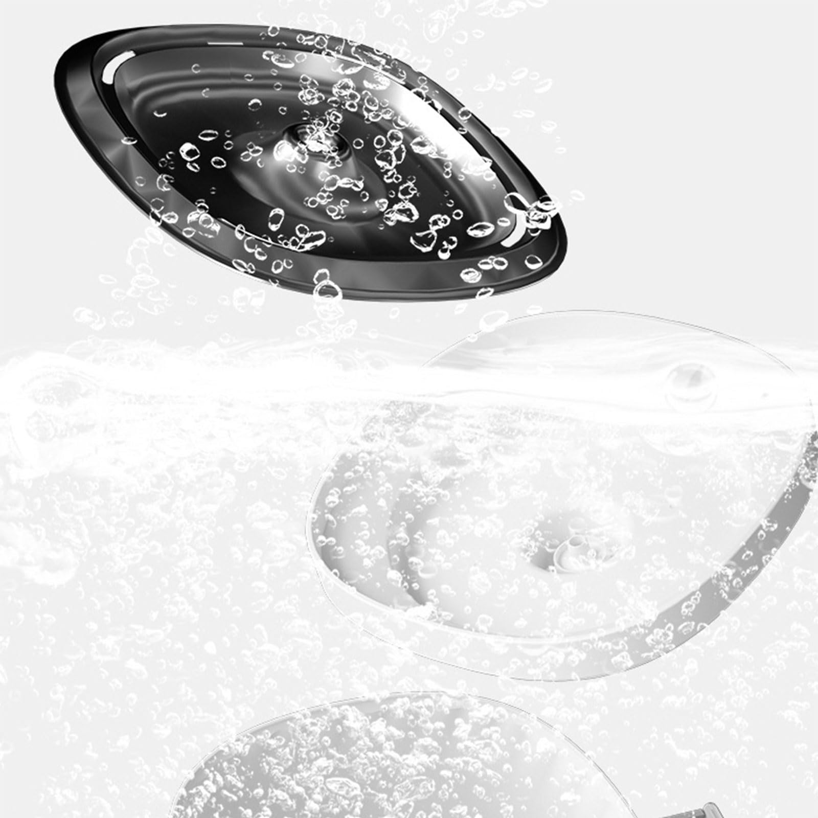 Dispensador automático de fuente de agua para gatos y mascotas, para perros, bebederos, recipiente, suministros de alimentación de agua, fuente con luz