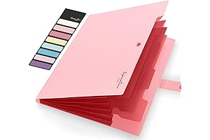 Sooez Expanding File Folder: A Pretty in Pink Organization Solution
