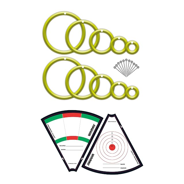 Foto 4 de 7 de Winmau Michael Van Gerwen MvG Ultimate - Kit de práctica y Accesorios para Dardos