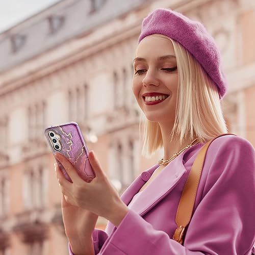 Miniatura 7 de Funda compatible con Samsung Galaxy A54 5G de 6.4 pulgadas, protección 4 en 1 de cuerpo completo Funda delgada a prueba de golpes, prueba de caídas