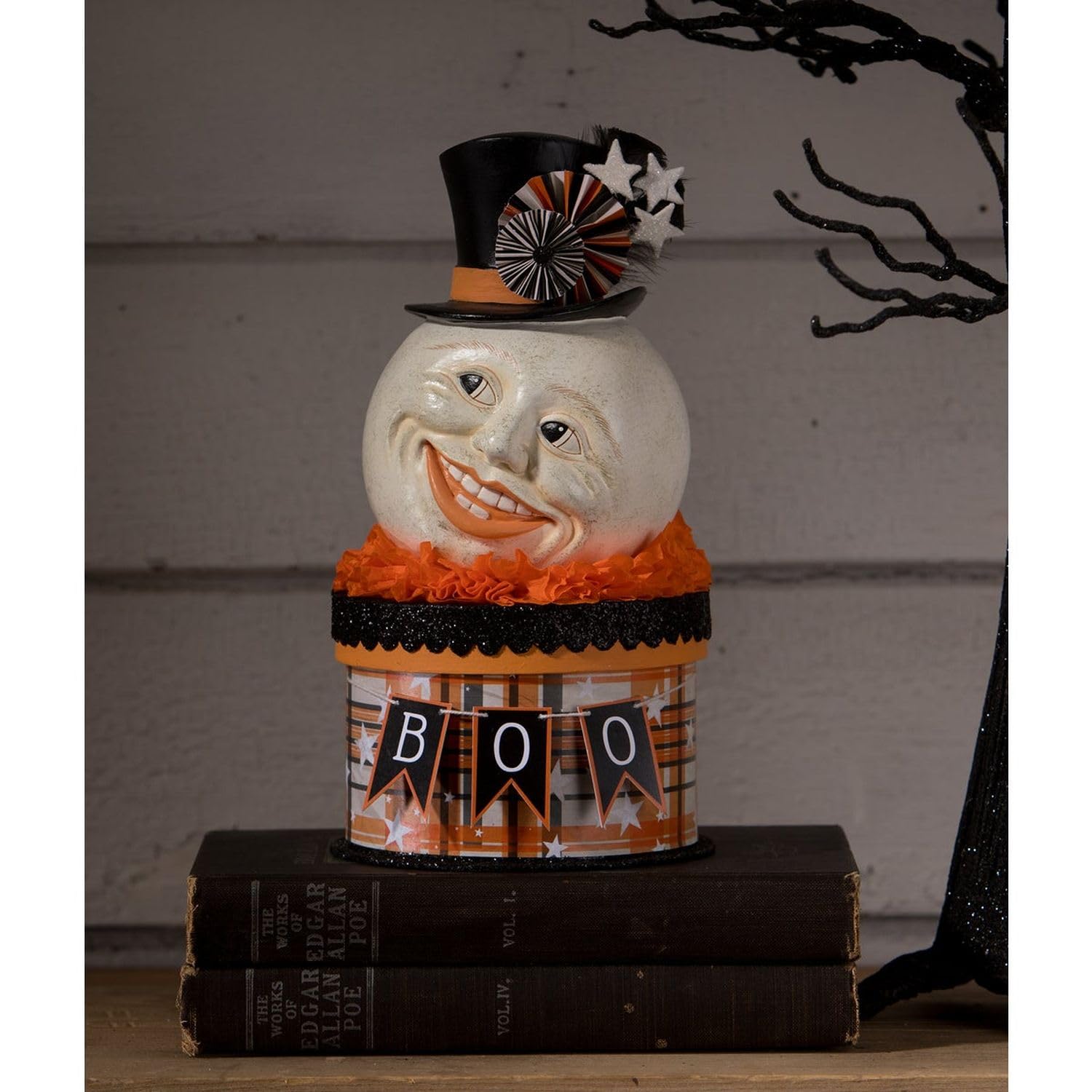 Boîte à bijoux Halloween Bethany Lowe Moon Man TL3357 décorative