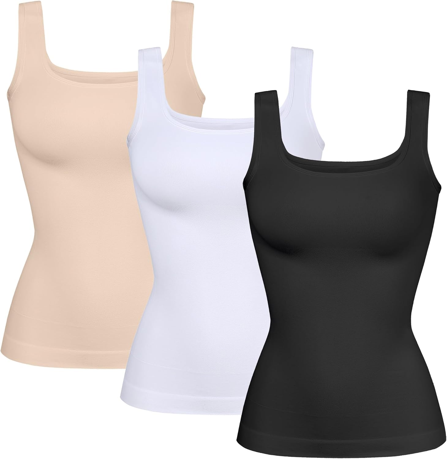 Women Shapewear Tank Tops Tummy Control Compression Tops seamless Body Shaper Camisole