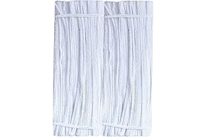 100 Pack White Chenille Stems for Pipe Cleaners