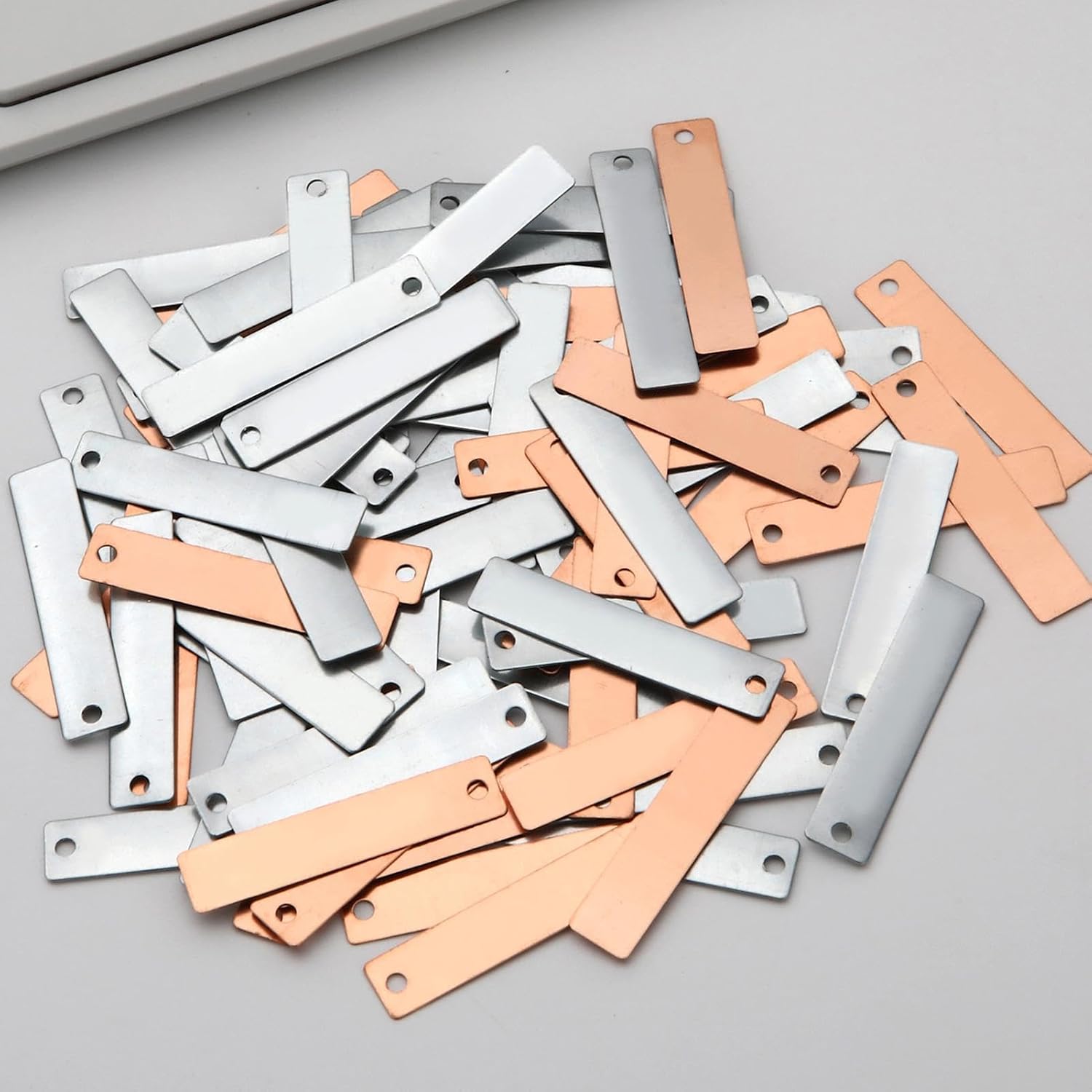 Zinc Copper Anode Sheet 20 Pieces High Purity Metal