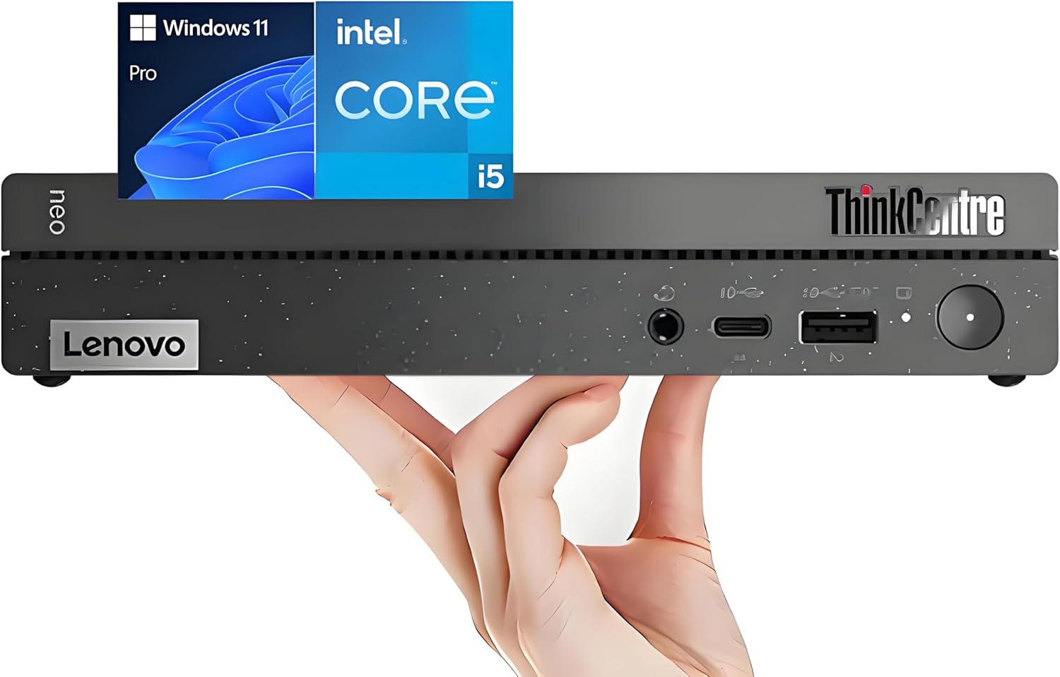 Lenovo ThinkCentre neo 50q Gen 4 Mini PC 1L Business Desktop Computer Intel 8-Core i5-13420H (Beat i7-1355U), 32GB RAM, 1TB PCIE SSD, Intel UHD Graphics, WiFi 6, DisplayPorts, HDMI, Windows 11 Pro
