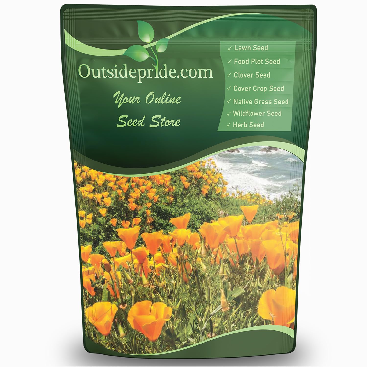 Amazon.com: Outsidepride Eschscholzia Orange California Poppy