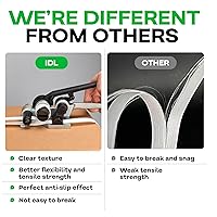 Vista 3 de IDL Packaging PRO - Kit de flejado de cable compuesto de 1 1/4 pulgadas x 820 pies, resistencia a la rotura de 3300 libras, el mejor tensor de su