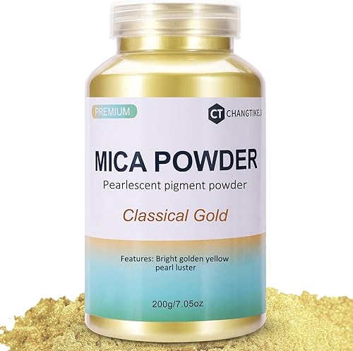 Miniatura 8 de CHANGTIKEJI Polvo de mica  144 colores  0.35 ozbotella de pigmento natural para resina epoxi, sombra de ojos, frescos de coche, fabricación de