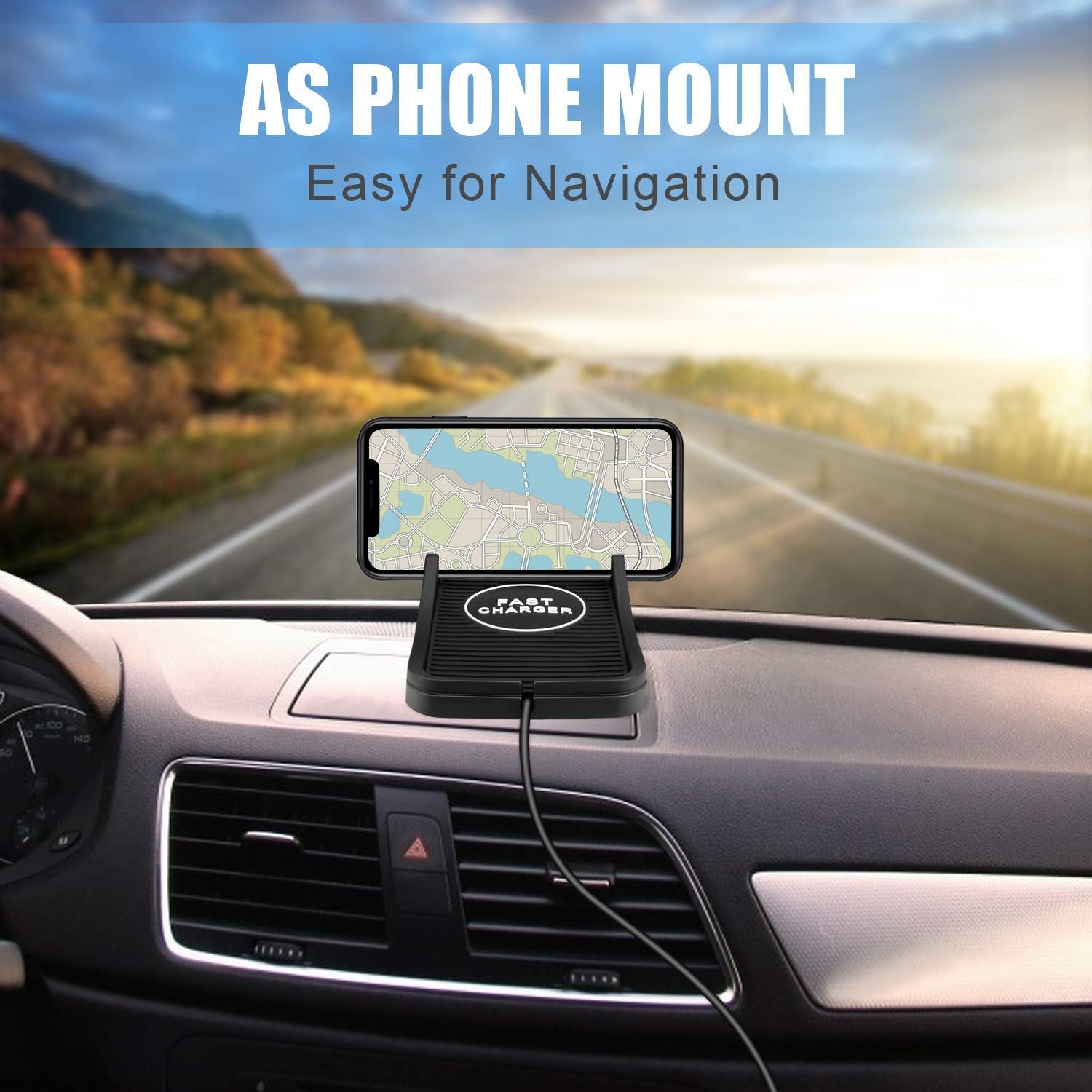 🔥 Wireless Charging Pad Car 15W 10W 7.5W Q Fast Car Wireless Charger Pad Stand Station Mat Car Phone Holder Car Wireless Charger Mount for iPhone 13/12/12 Pro/11/11 Pro Max/XS Max/XR/X, Galaxy S10/S9/S8 Buу 1 gеt 1 Wireless Charging Pad Car 15W 10W 7.5W Q Fast Car Wireless Charger Pad Stand Station Mat Car Phone Holder Car Wireless Charger Mount for iPhone 13/12/12 Pro/11/11 Pro Max/XS Max/XR/X, Galaxy S10/S9/S8