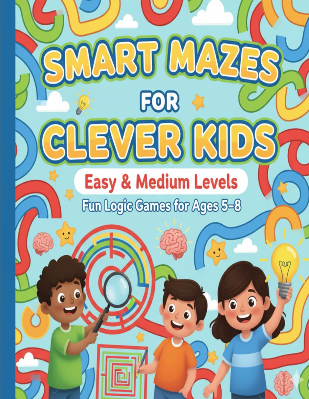 Compare smart mazes for clever kids – easy & medium levels | fun logic ...
